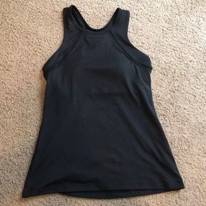 racer back tank with built in bra